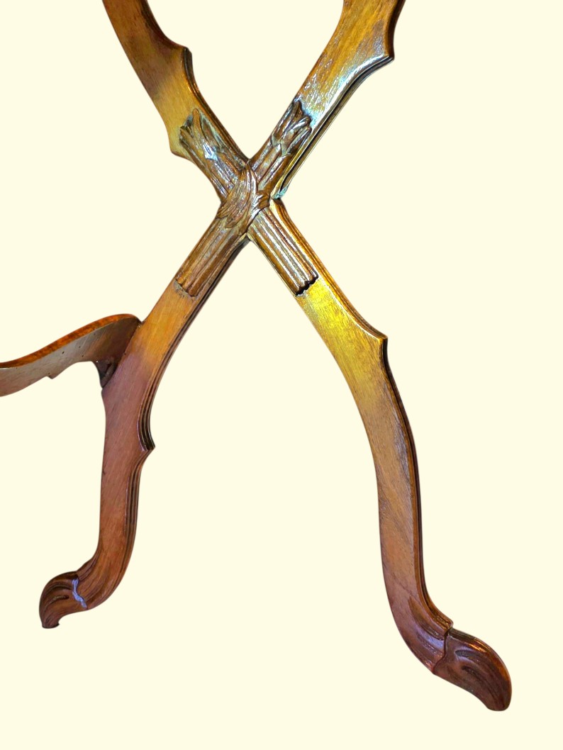 Table à thé Emile Gallé-photo-6