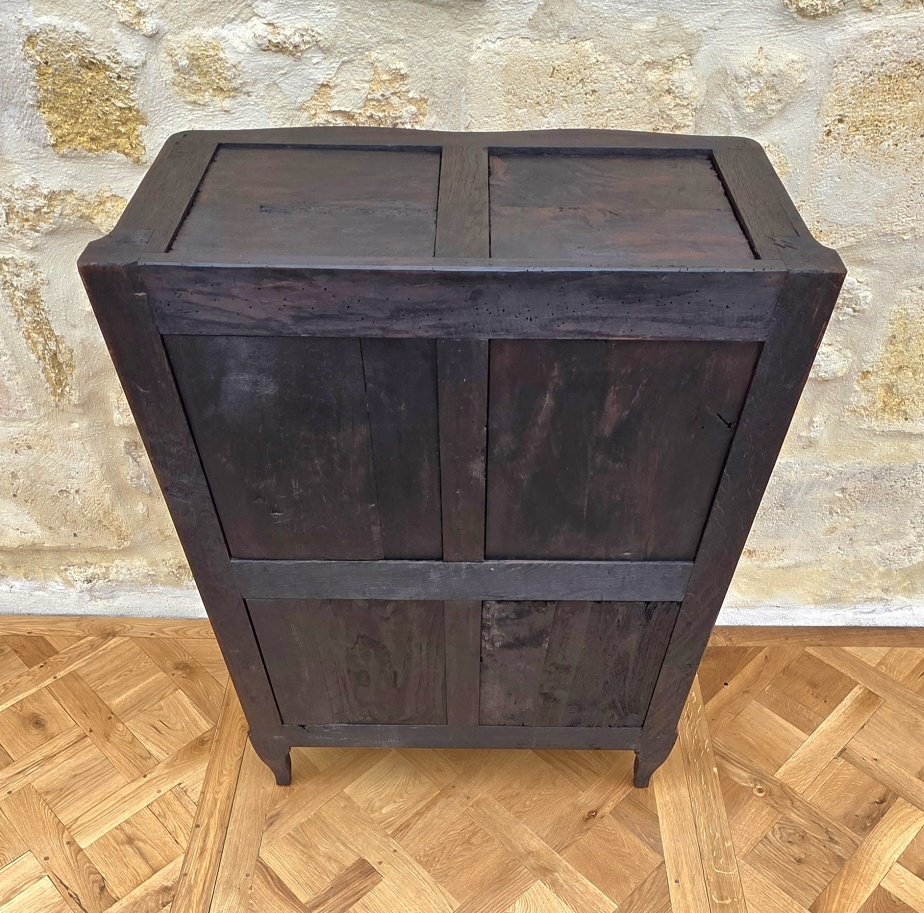 Petit  secrétaire à abattant de style Louis XV-photo-8