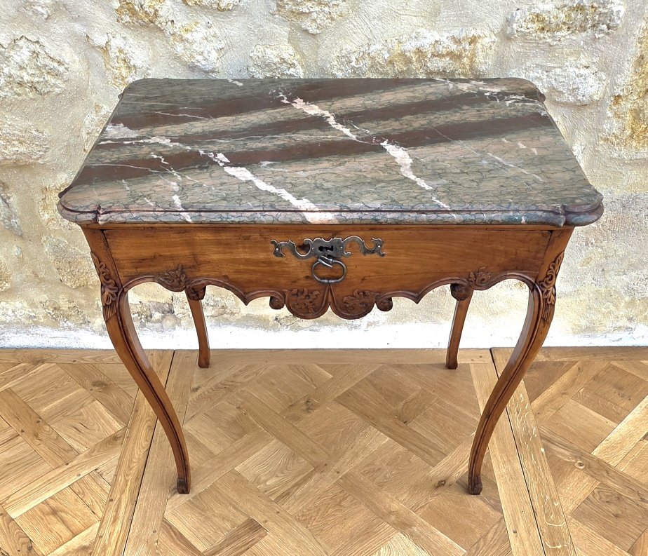 Louis XV-style Coffee Table, 18th Century.-photo-4