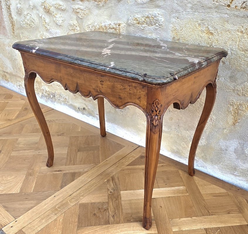 Louis XV-style Coffee Table, 18th Century.-photo-3