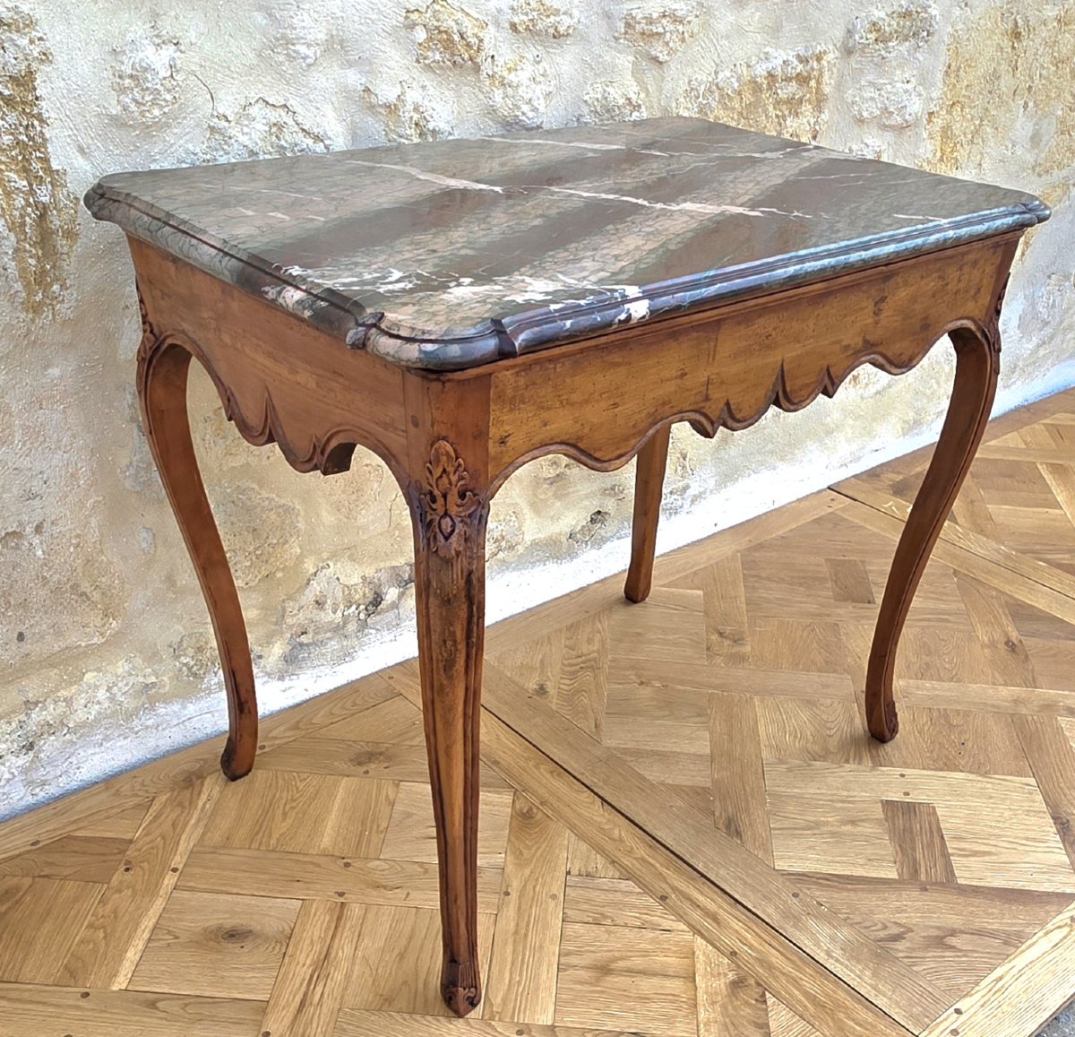 Louis XV-style Coffee Table, 18th Century.-photo-4
