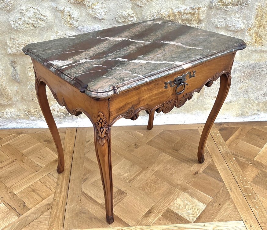 Louis XV-style Coffee Table, 18th Century.