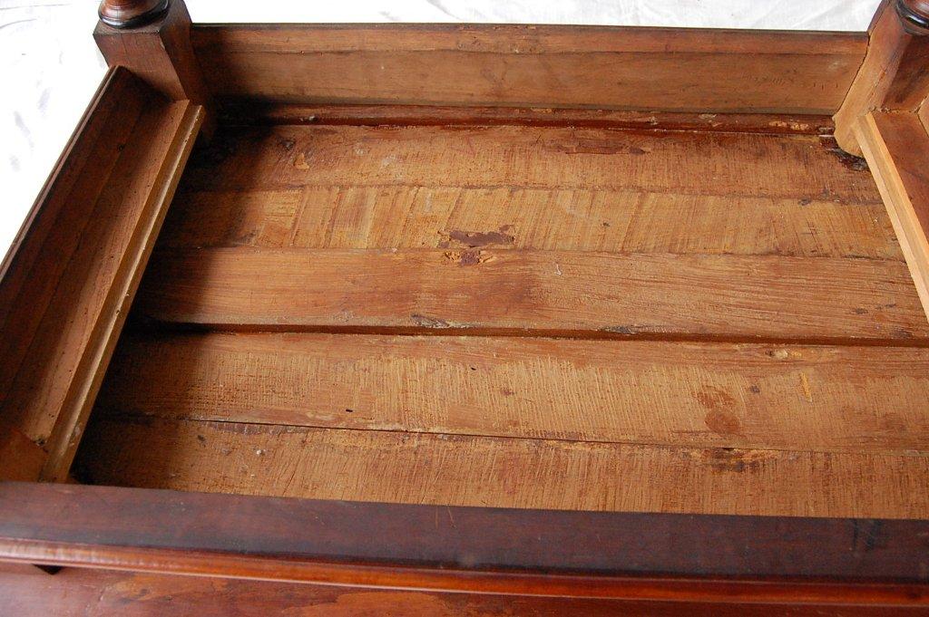 TABLE de Port, début XVIIIème, bois satiné-photo-2