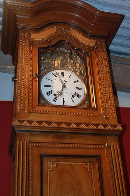 Floor Clock Of "saintongeaise" 19th Century