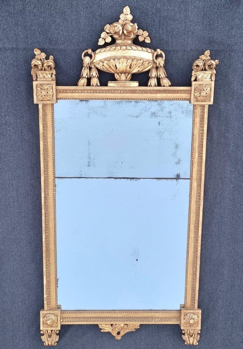 Miroir bois doré " LOUIS XVI " époque XVIIIème