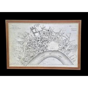 Ancien Plan de La ville de Bordeaux en 1775