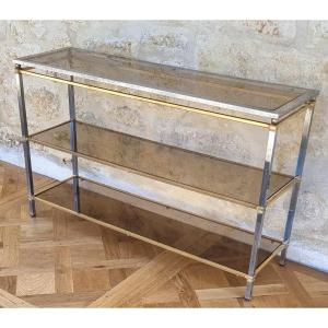 Brass Console From The 70s
