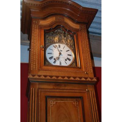 Floor Clock Of "saintongeaise" 19th Century