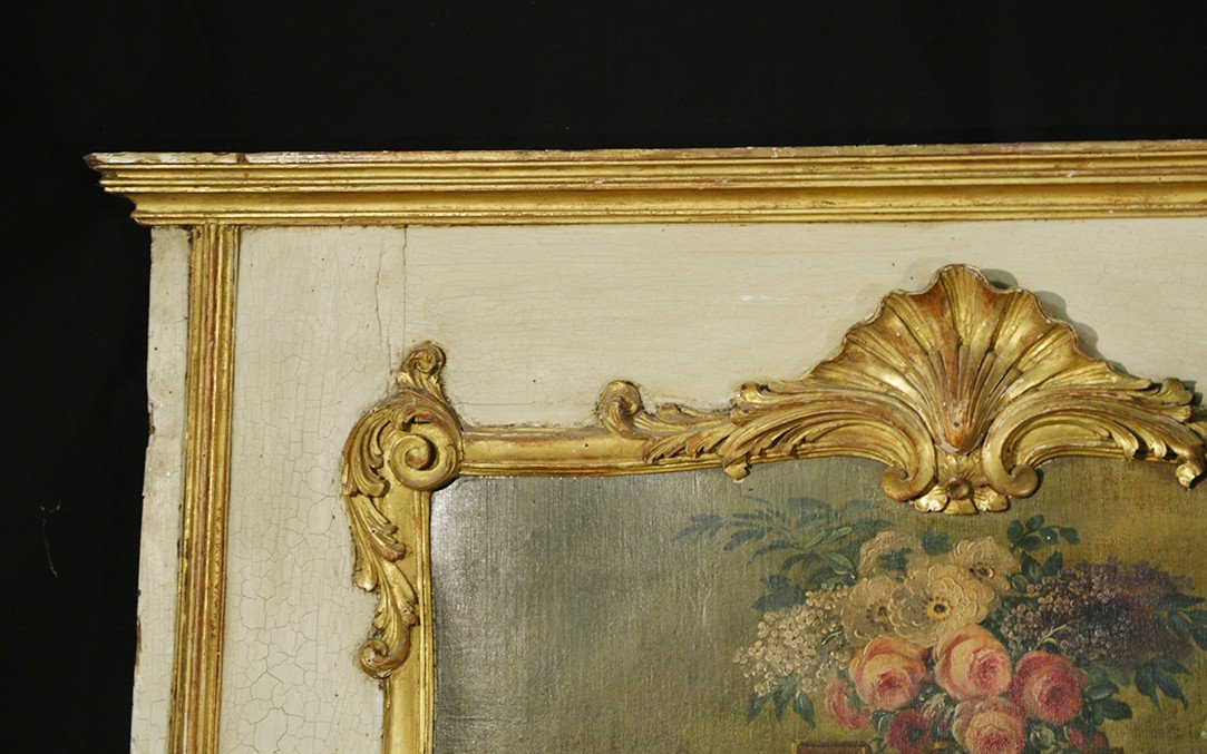 Trumeau Louis XV, époque XVIIIème Siècle -photo-3