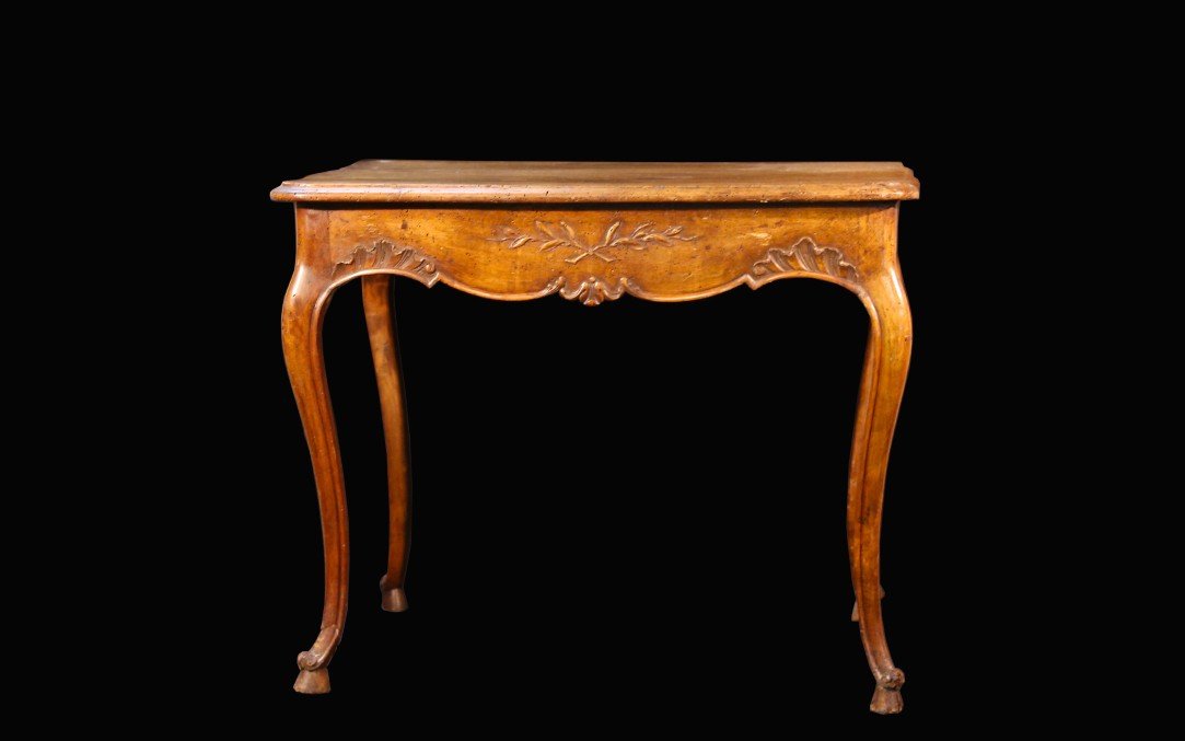 Small Writing Table, Louis XV, A Drawer, XVIIIth-photo-4