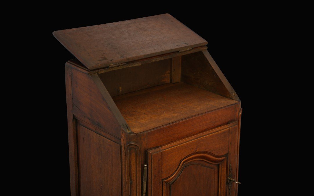 Oak Scriban, 18th Century-photo-3