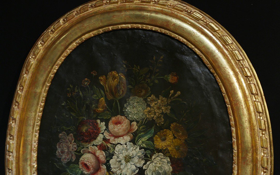 Still Life, Oil On Canvas 17th Century-photo-4
