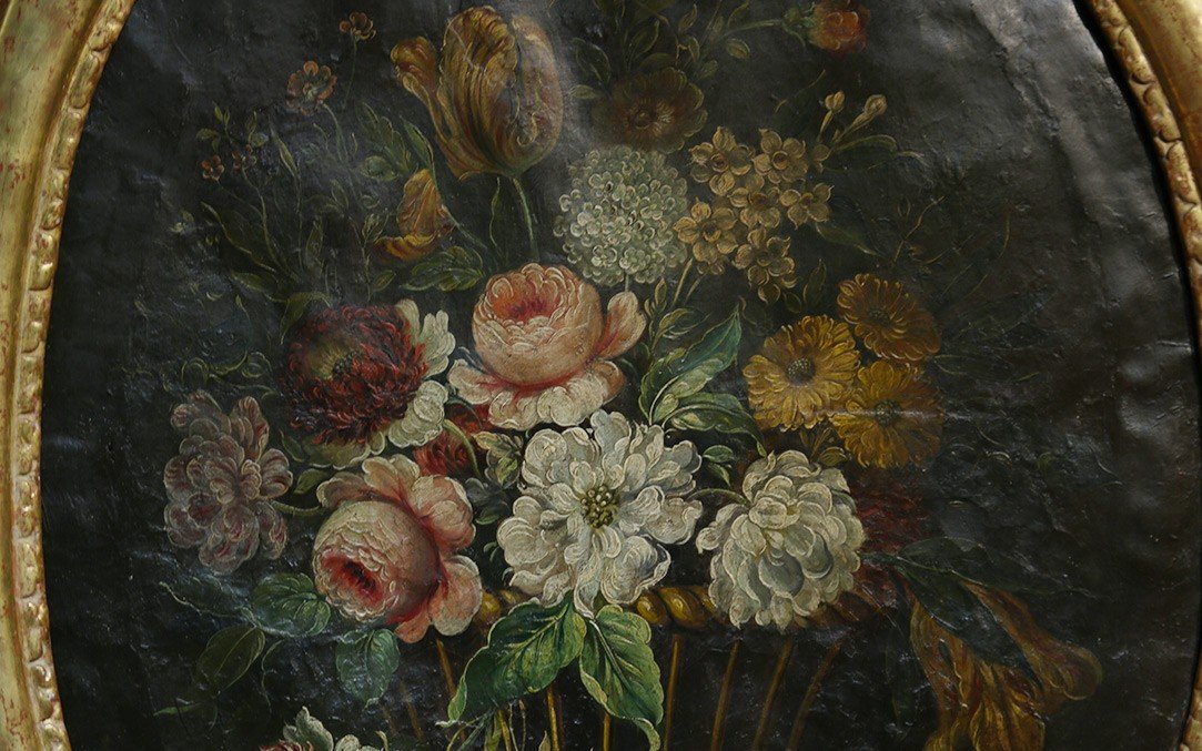 Still Life, Oil On Canvas 17th Century-photo-1