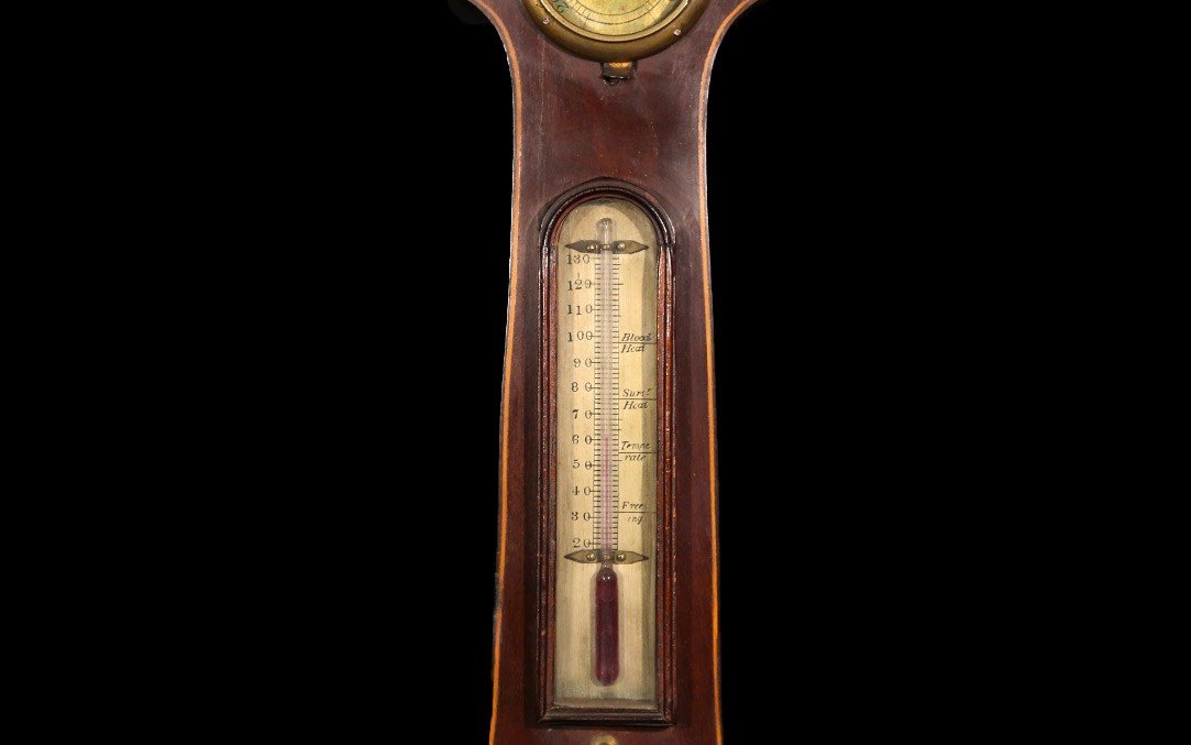 19th Century Barometer, English Origin (95 Cm)-photo-2