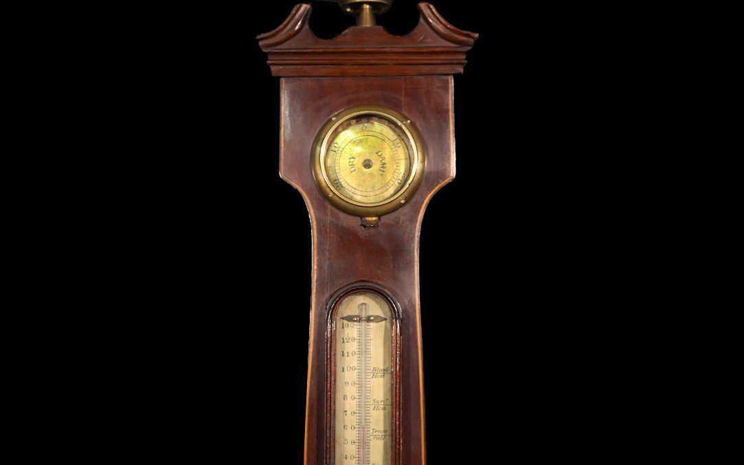 19th Century Barometer, English Origin (95 Cm)-photo-3