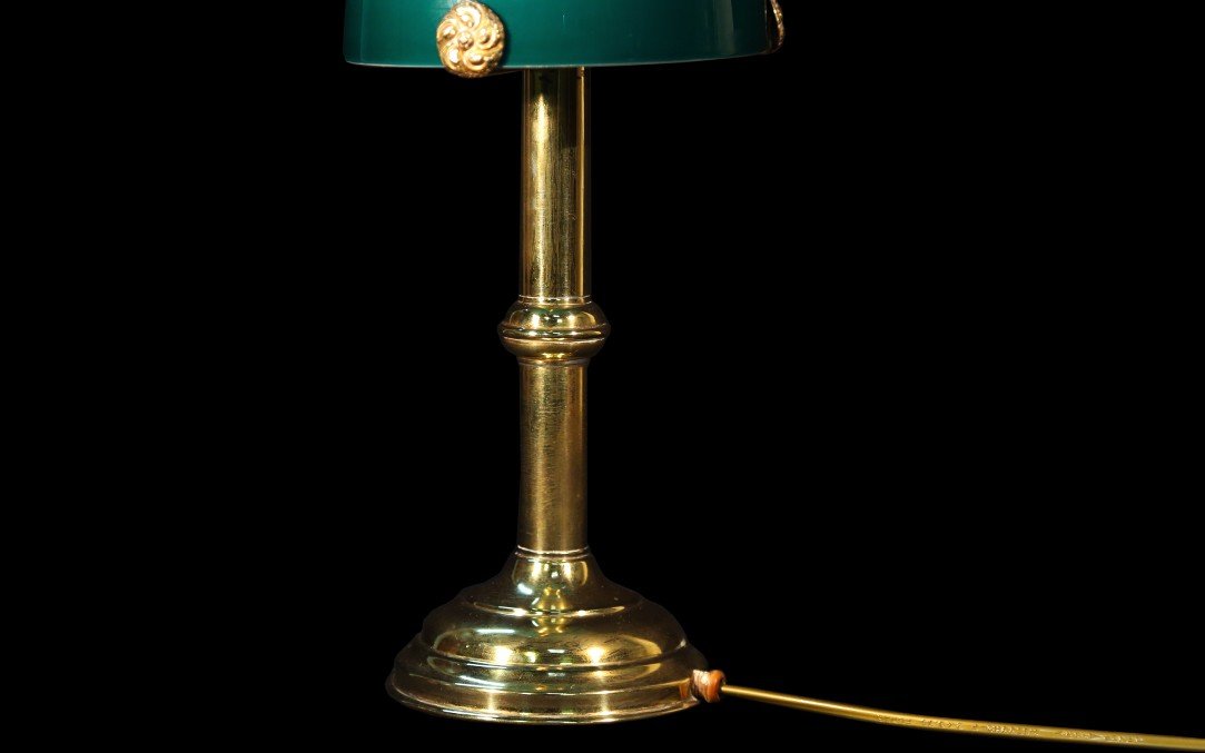 Desk Lamp, Double Opaline-photo-2