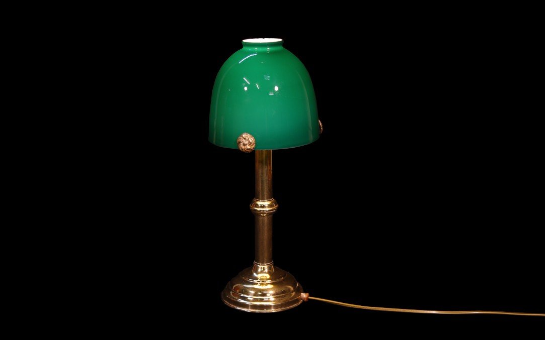 Desk Lamp, Double Opaline-photo-3