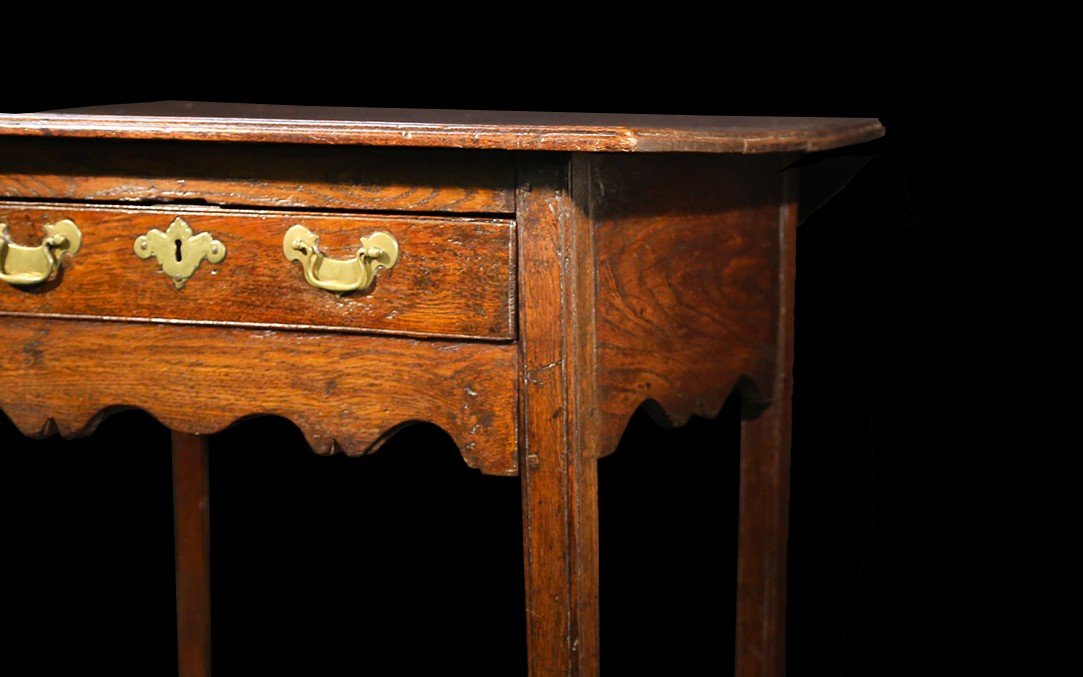 Table, 18th Century, Oak, England-photo-2