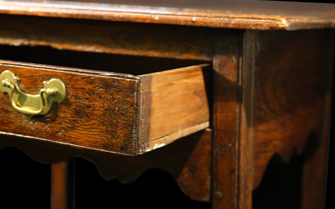 Table, 18th Century, Oak, England-photo-1