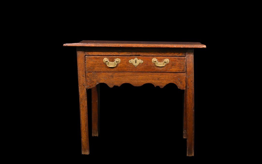 Table, 18th Century, Oak, England