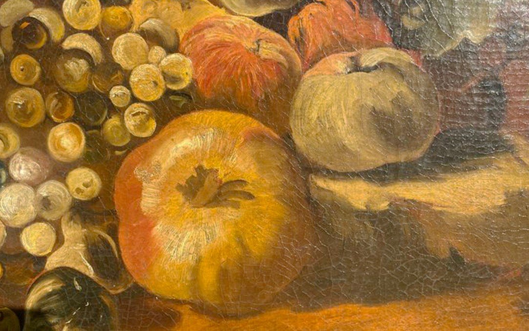 Nature Morte, XVIIIème Siècle, Italie, Hst-photo-5