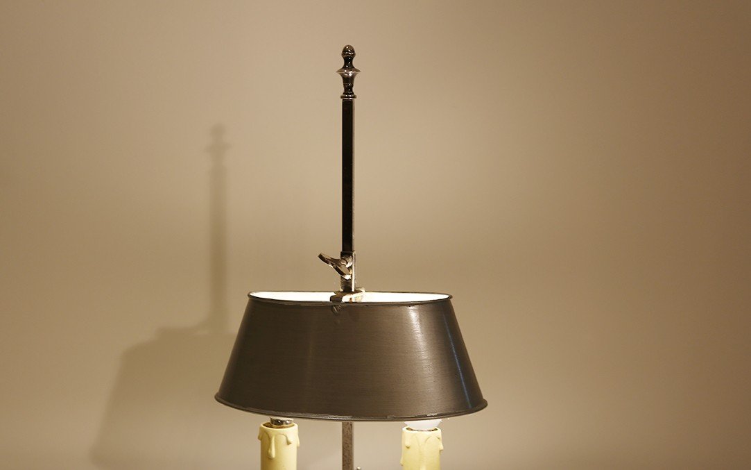 Small Desk Lamp, Late 19th Century -photo-2