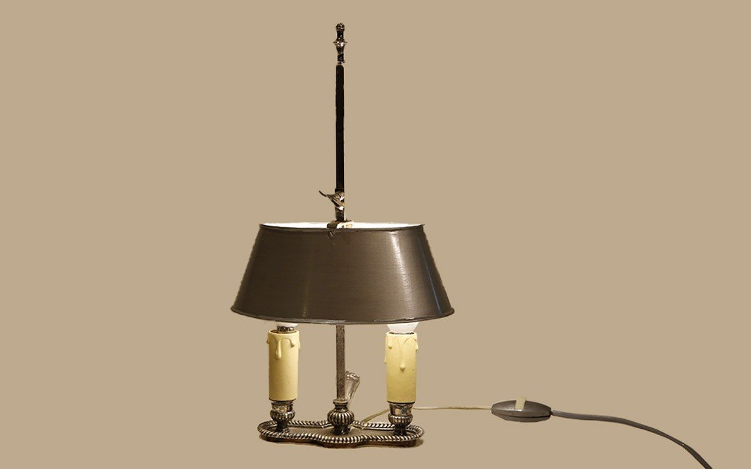 Small Desk Lamp, Late 19th Century 