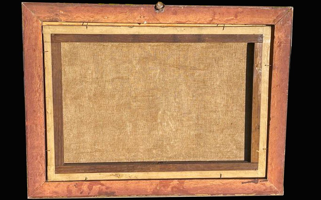 Huile Sur Toile, Nature Morte, Fruits, Italie XVIIIeme-photo-5