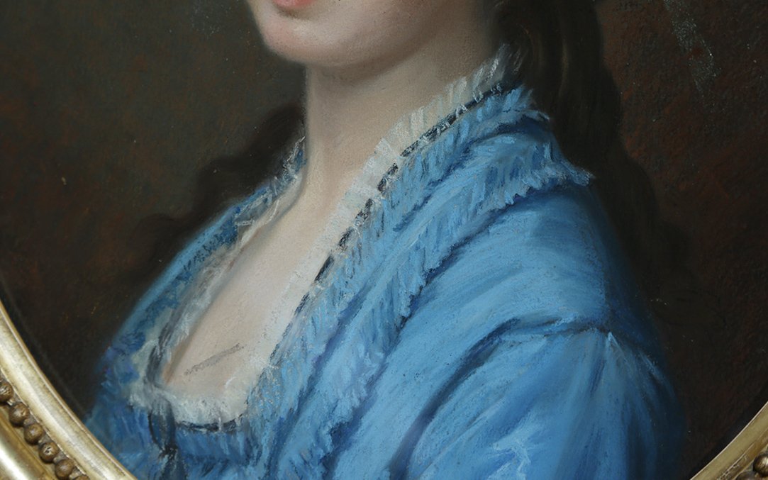 Portrait Of Mrs. De Beck By Marcellin De Groiseilliez-photo-1