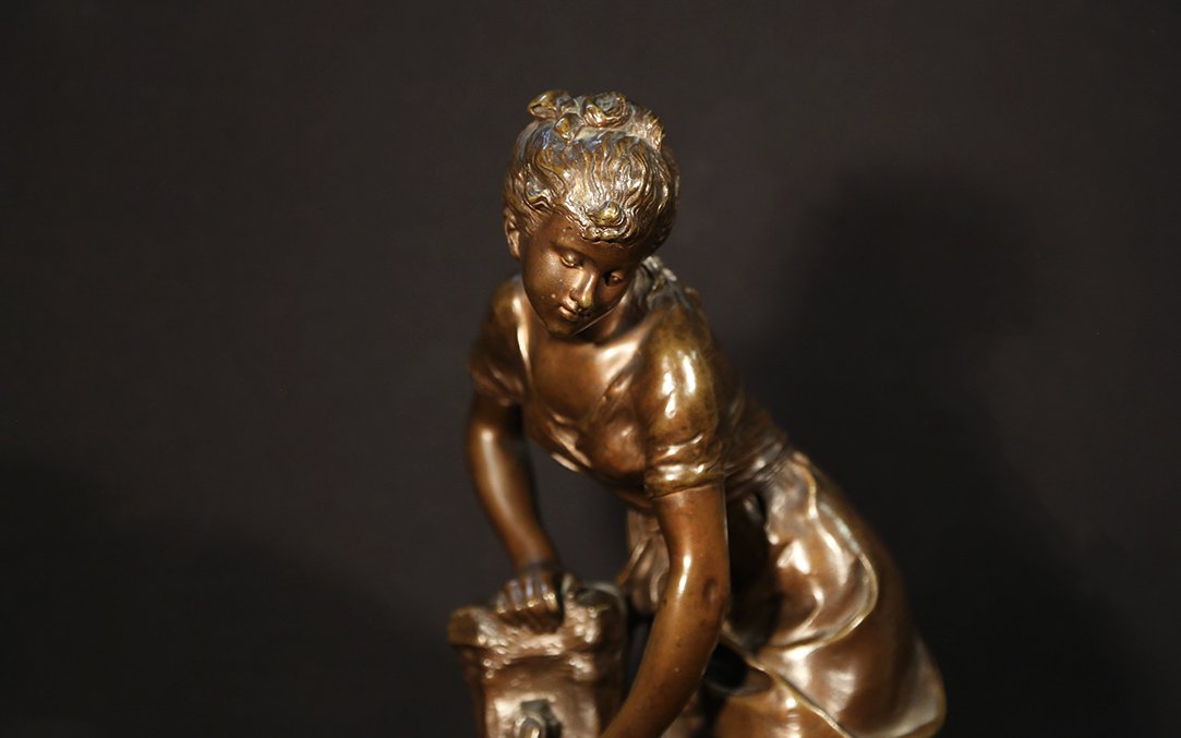 Bronze Louis Gossin, "the Fountain"-photo-3