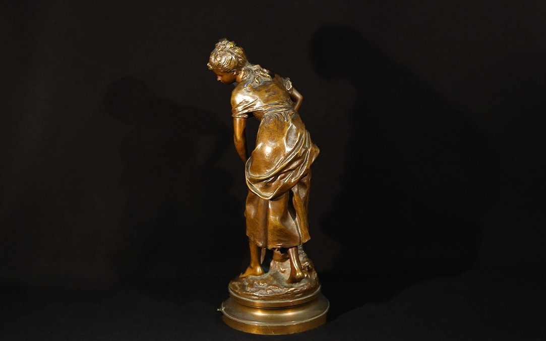 Bronze Louis Gossin, "the Fountain"-photo-4