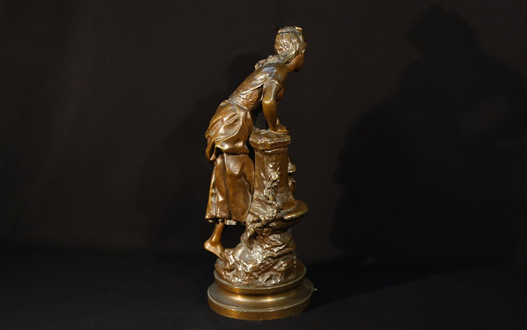Bronze Louis Gossin, "the Fountain"-photo-5