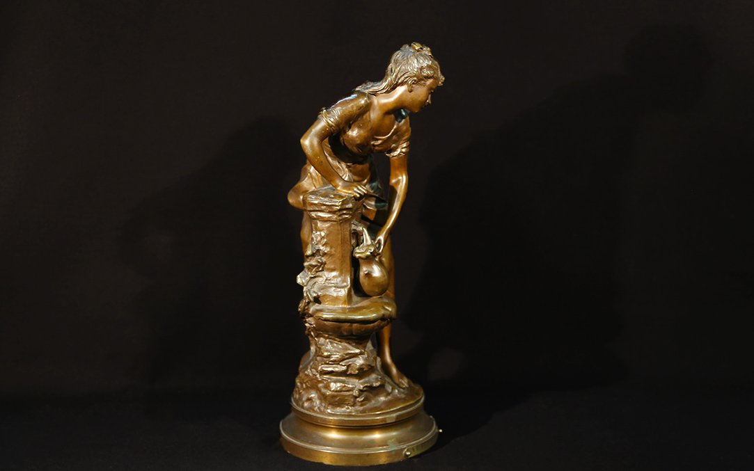 Bronze Louis Gossin, "the Fountain"-photo-6