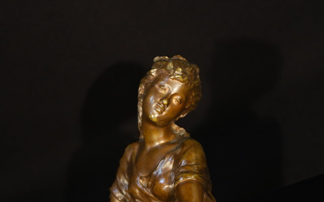 Bronze Louis Gossin, "the Fountain"-photo-7