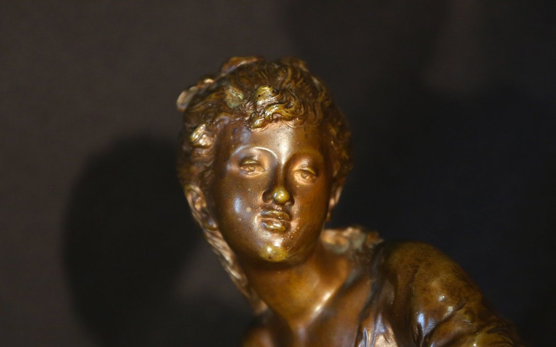 Bronze Louis Gossin, "the Fountain"-photo-8