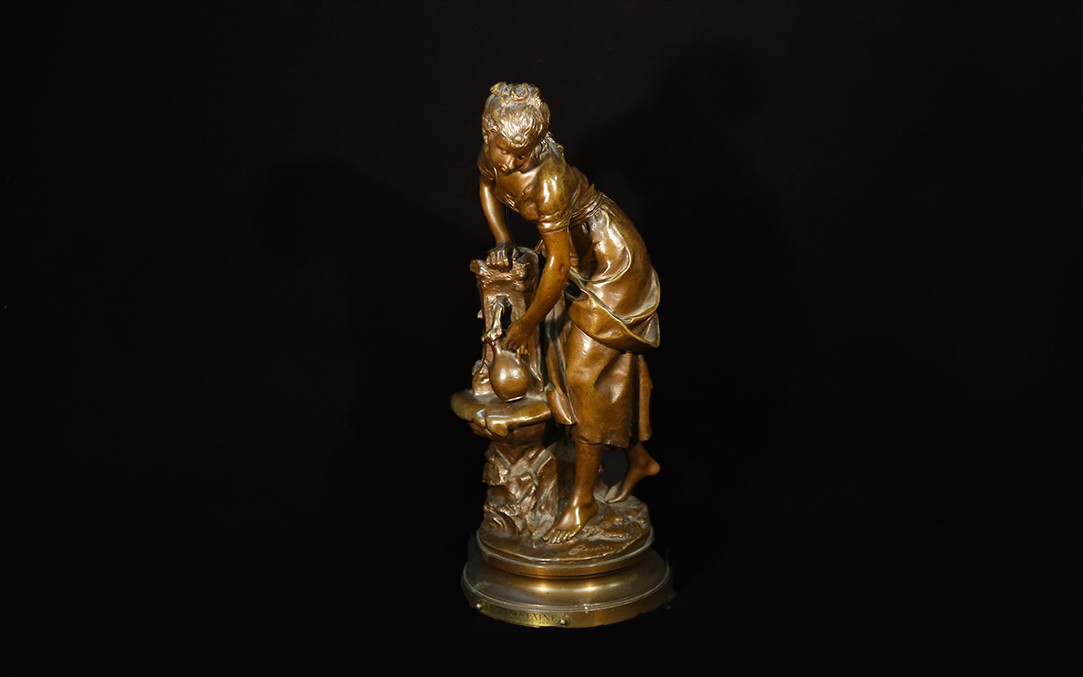 Bronze Louis Gossin, "the Fountain"