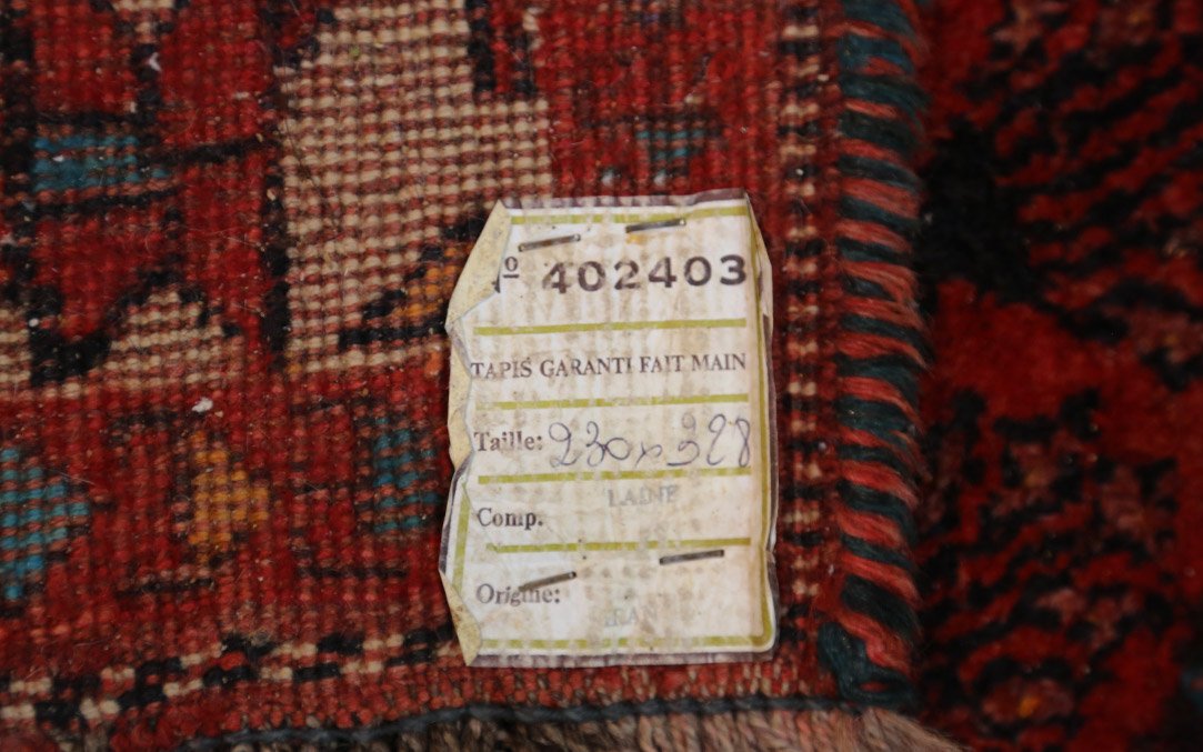 Large Persian Rug, 19th Century (230x223cm) -photo-4