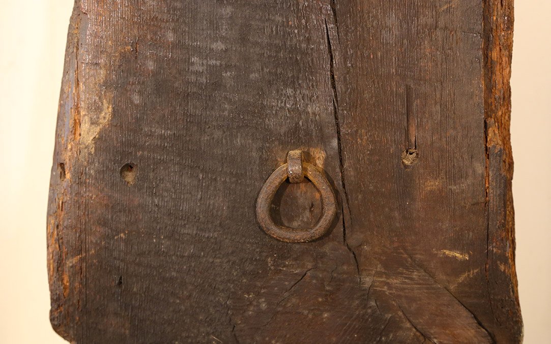 Romanesque Statue, Circa 1450-1500, Oak-photo-5
