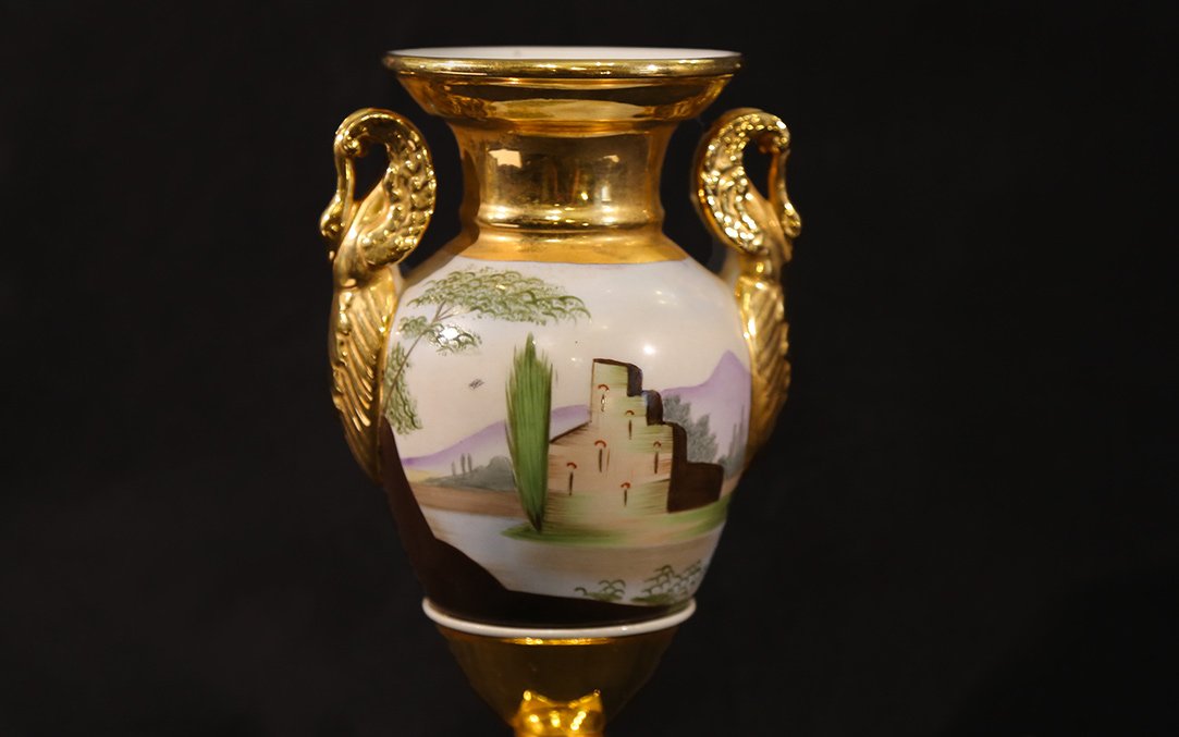 Empire Vase, Germany, Signed Ernst Böhne-photo-2