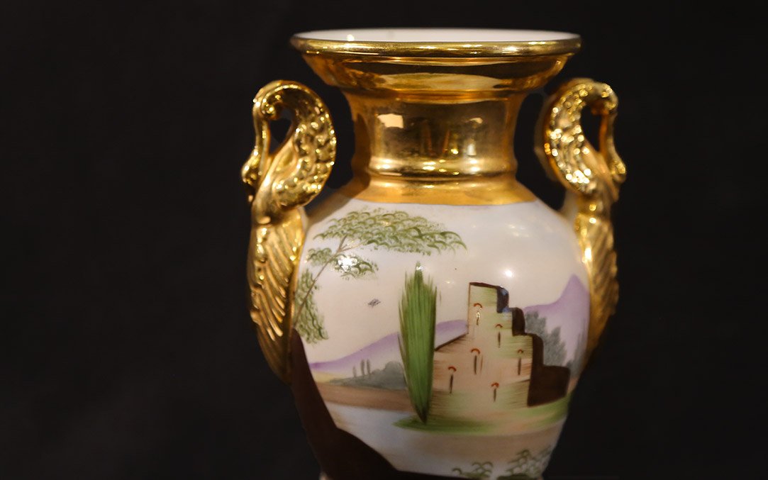 Empire Vase, Germany, Signed Ernst Böhne-photo-4