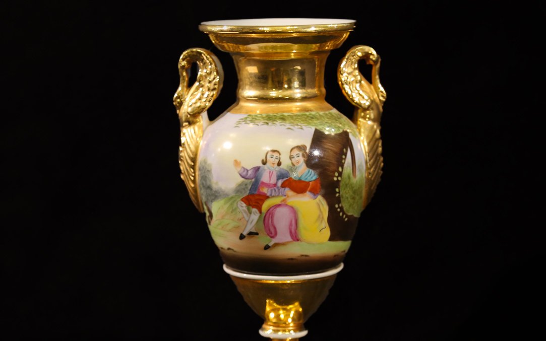 Empire Vase, Germany, Signed Ernst Böhne-photo-2