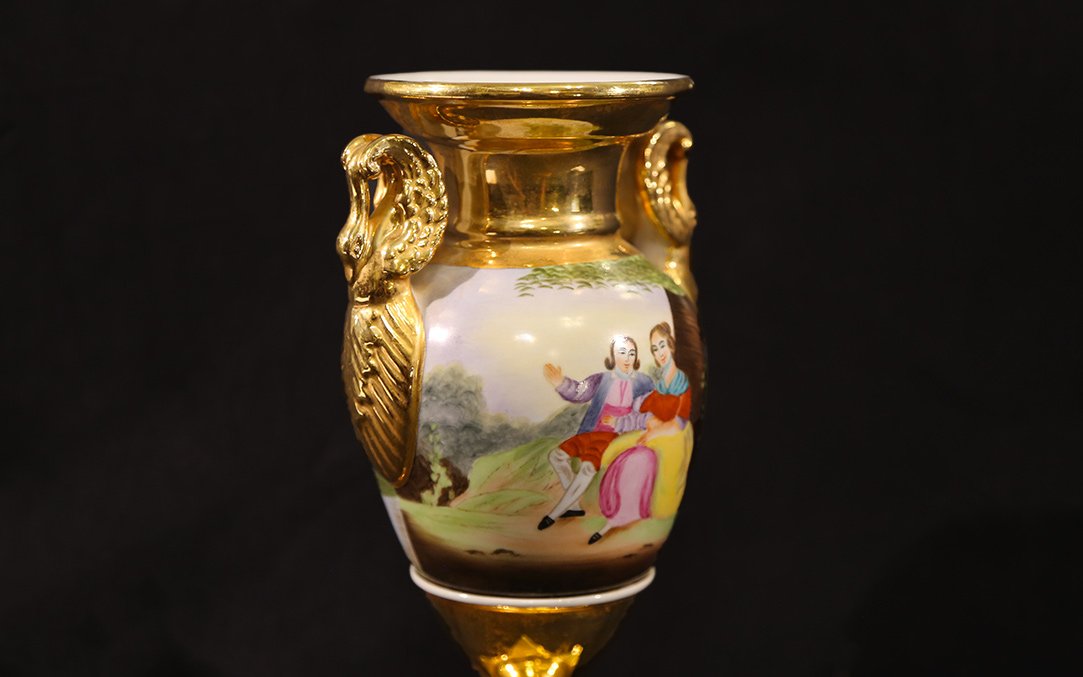 Empire Vase, Germany, Signed Ernst Böhne-photo-3
