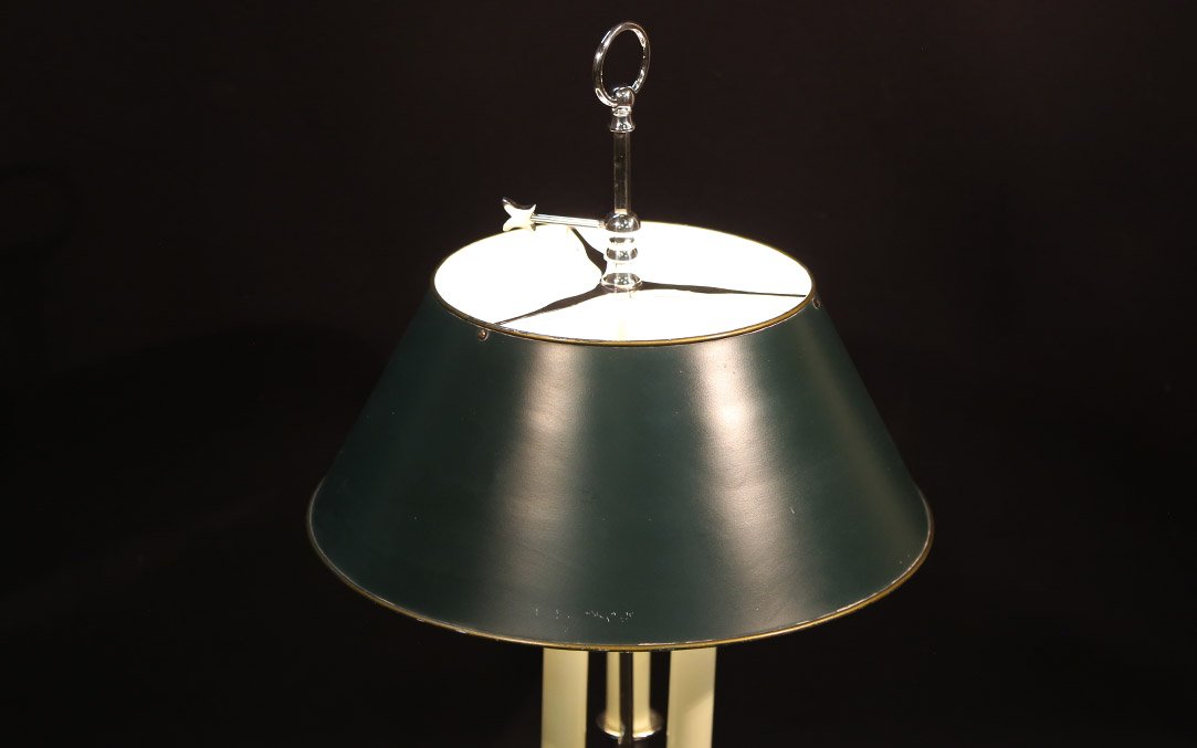lampe bouillotte argentée -photo-2