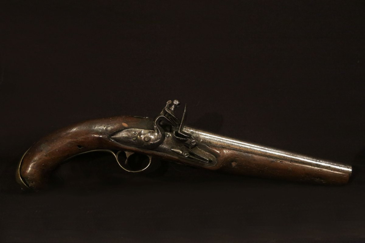 Pistolet d'Arçon, XVIIIeme siècle -photo-2