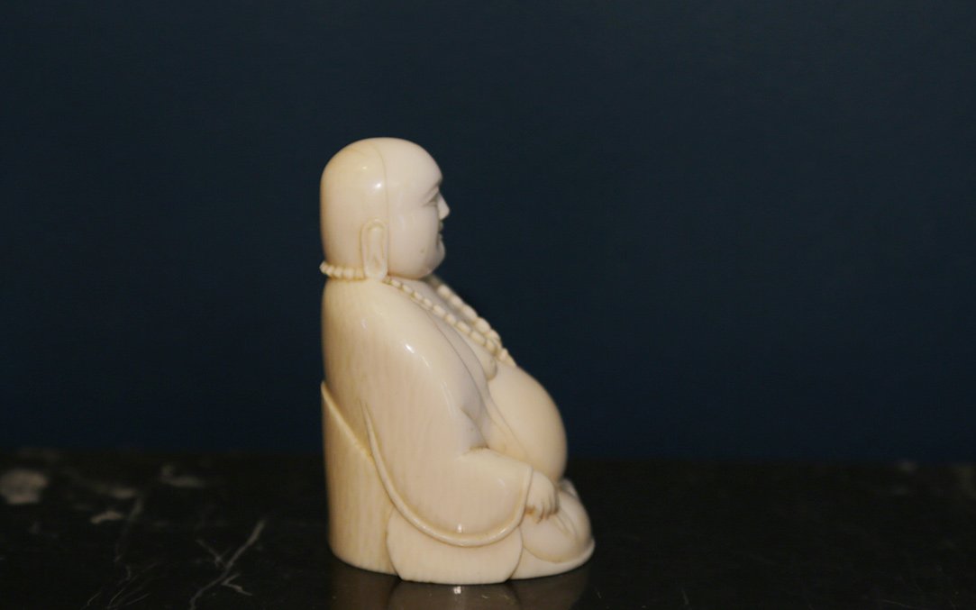 Buddha, XIXème siècle (hauteur: 7,5cm) -photo-4