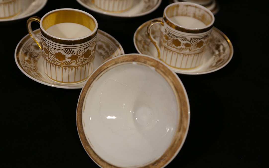 Old Paris Tea Set, 19th Century-photo-4