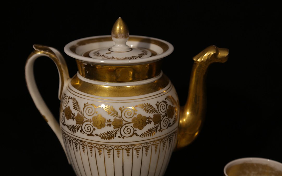 Old Paris Tea Set, 19th Century-photo-5