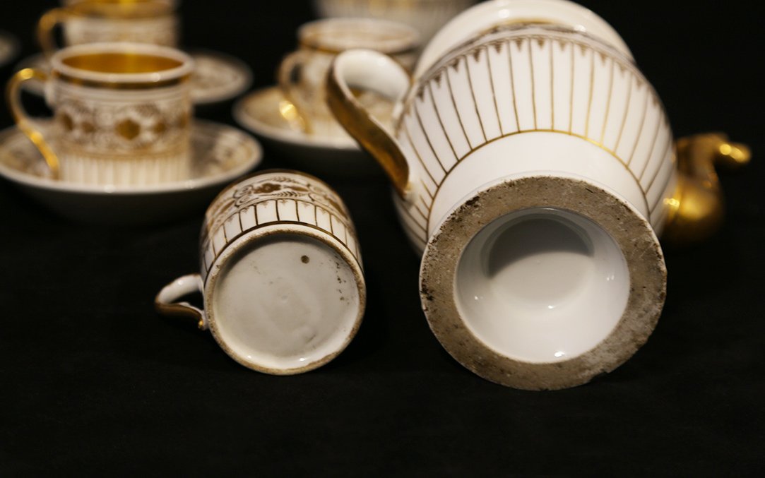 Old Paris Tea Set, 19th Century-photo-8
