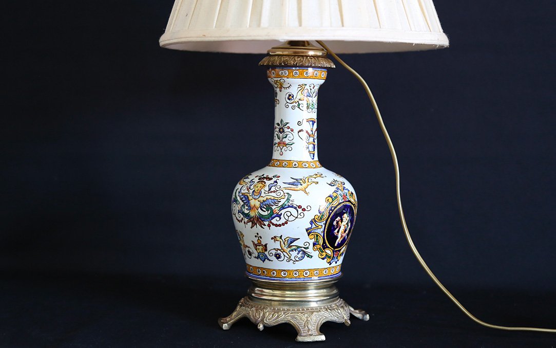 Lampe Gien, XIXème siècle -photo-1