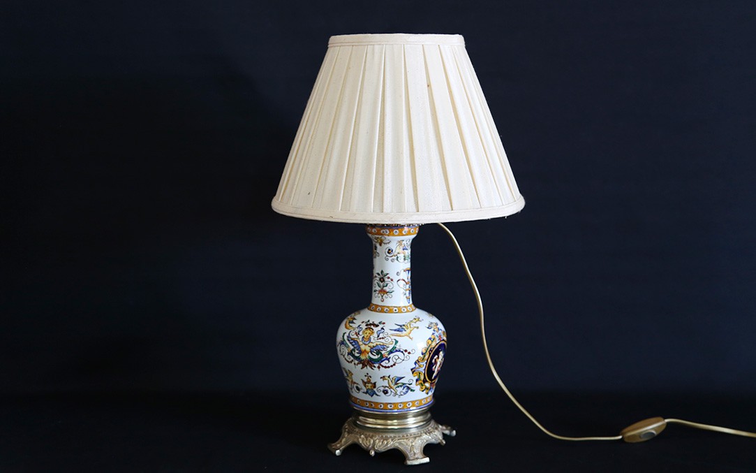Lampe Gien, XIXème siècle 